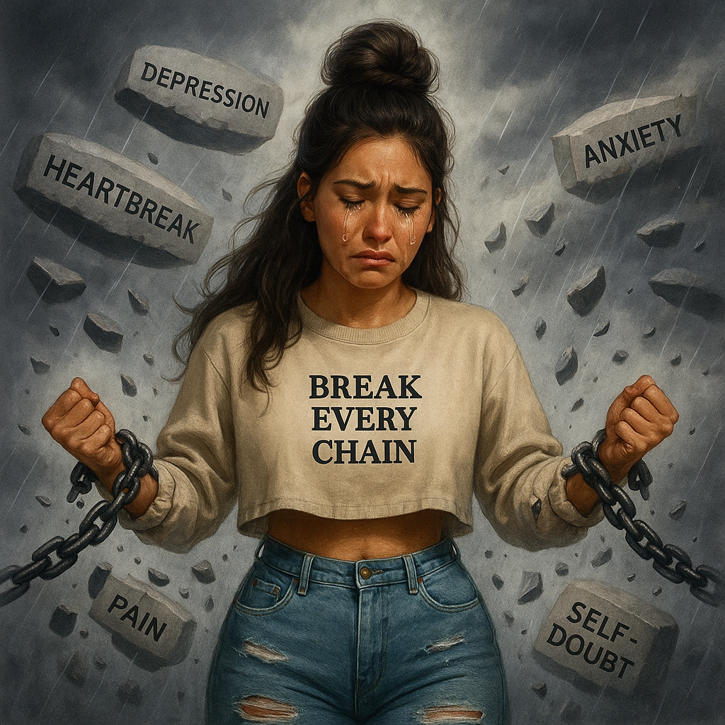 Chain Breaker Cropped T-Shirt – Empowered Edition Chain Breaker Cropped T-Shirt – Empowered Edition